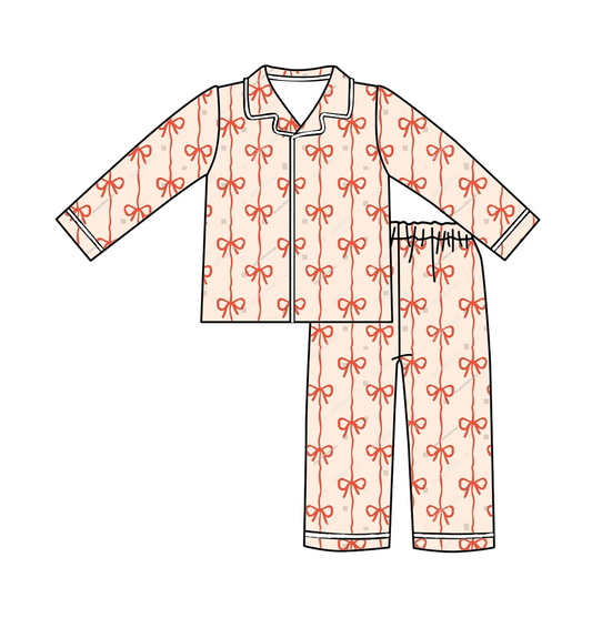 6.16 Orange Bow Suit