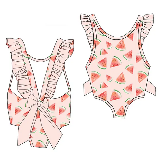 6.12 Watermelon Toddler Clothes