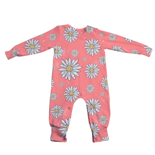 6.20 Sunflower Zipper Long Sleeve Toddler Clothes