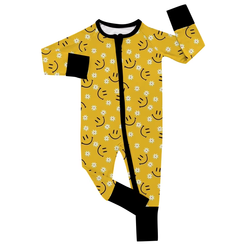 6.26 Yellow smiley face toddler clothes