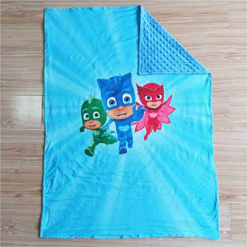 three kids blankets size 29X43 inches milk silk and cotton