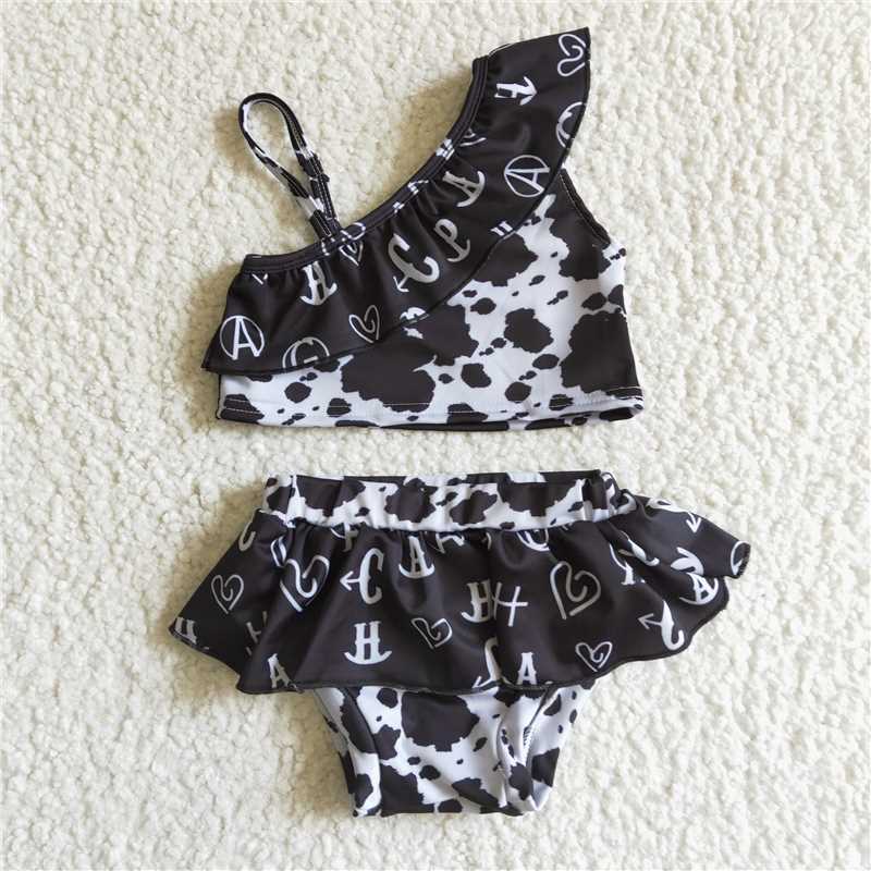 cow boys swim trunks match swimsuit