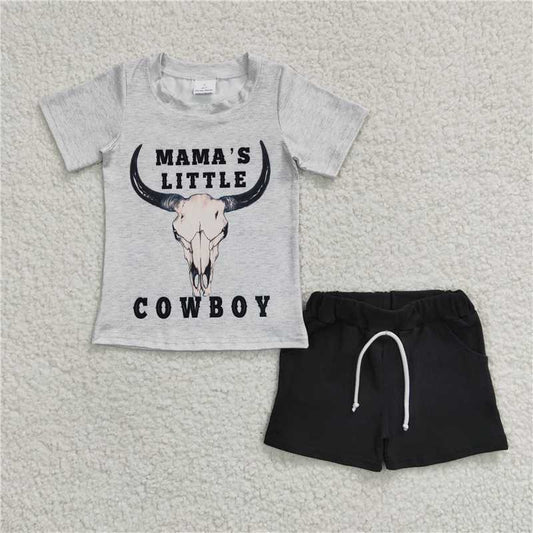 mama's little cowboy boys summer sets