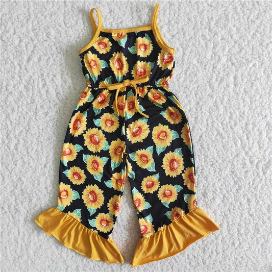 sunflower girls jumpsuits simple fashion