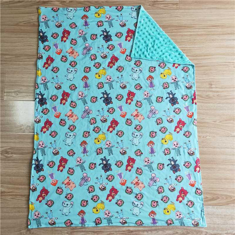 Kid blankets size 29X43 inches SOFT milk silk and cotton