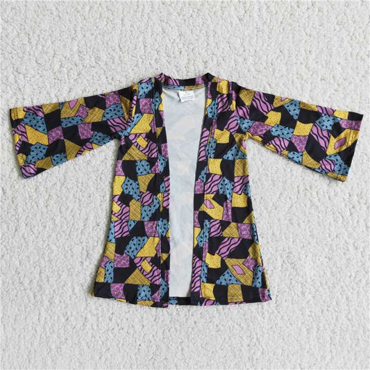 Halloween Patch cardigan Jacket girls coats