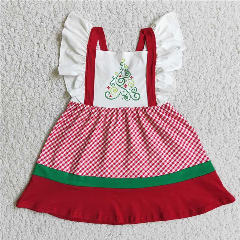 Christmas skirt BABY KID clothes girls dress