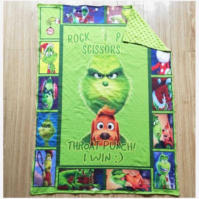 Kids blankets size 29X43 inches SOFT milk silk and cotton Christmas