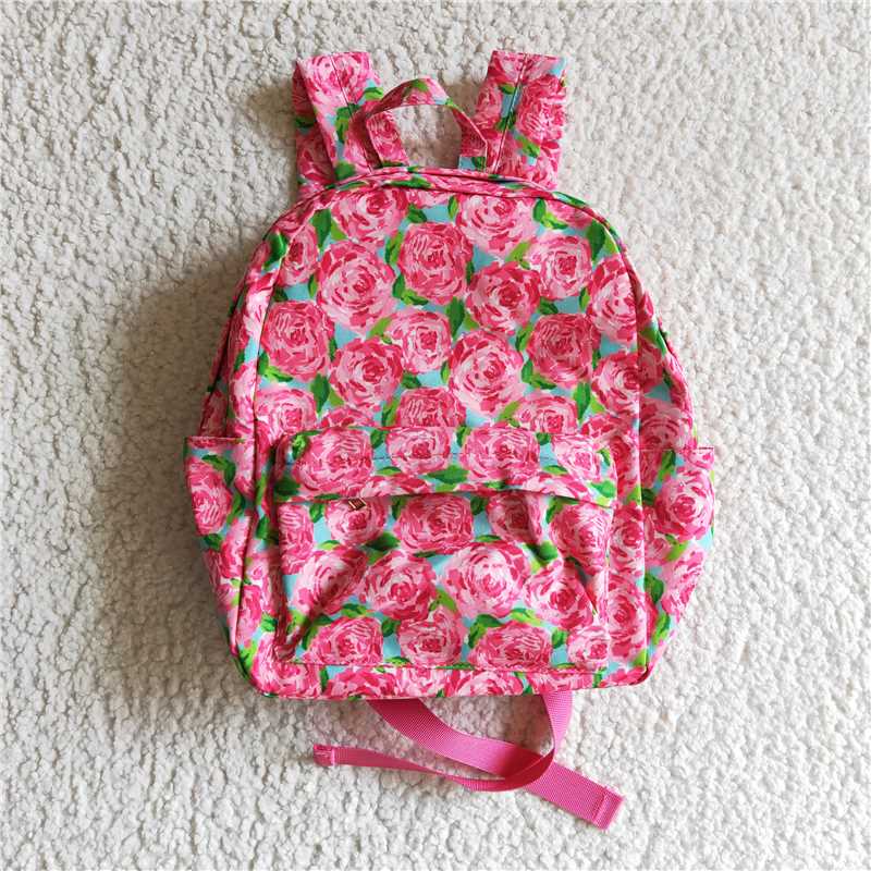 kids bags flower girls backpack