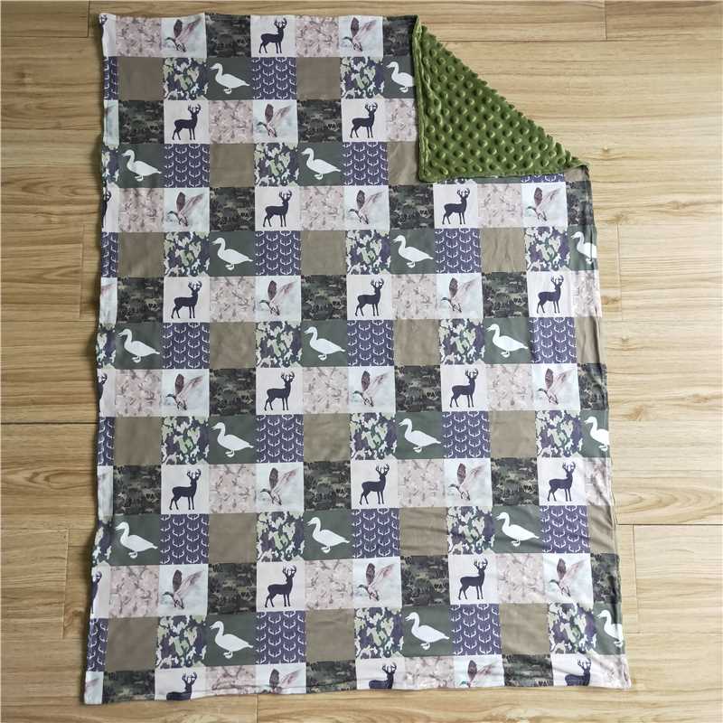 Duck deer kids blankets size 29X43 inches