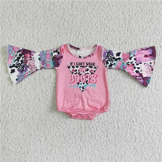 boots bubble long sleeve baby romper