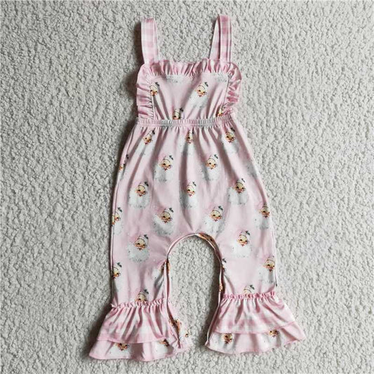 CHRISTMAS Santa Claus girls jumpsuits kids romper