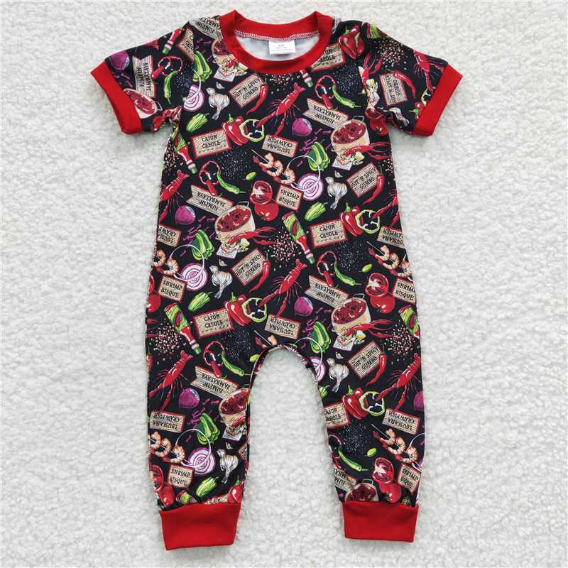 food jumpsuit boy rompers kids baby clothes