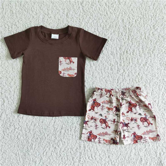 cowboy west boys summer sets