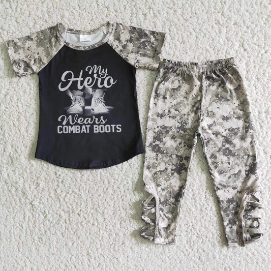 camo girls sets