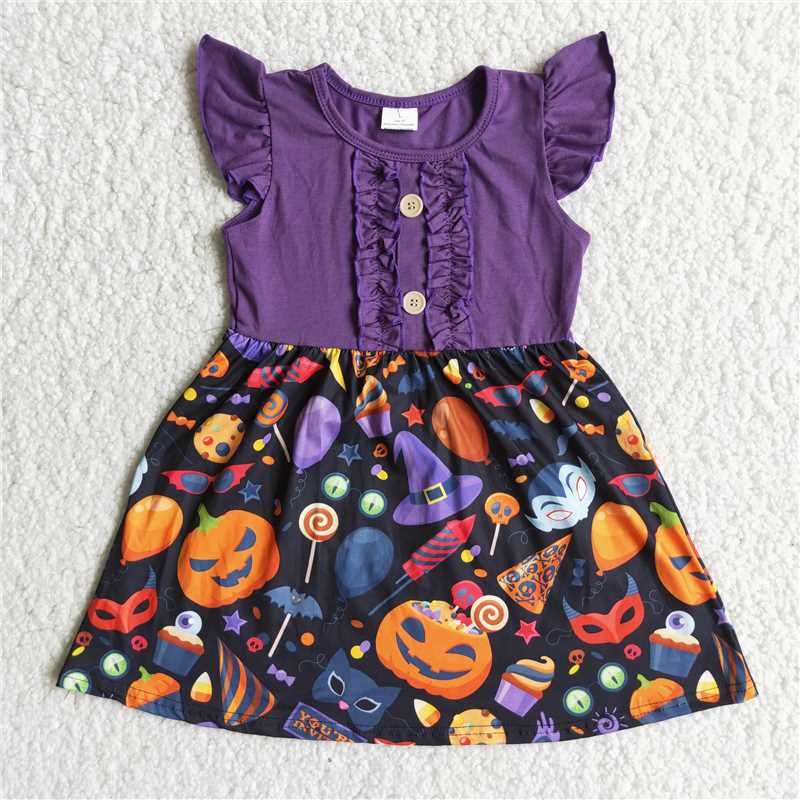 halloween girls dress summer skirt