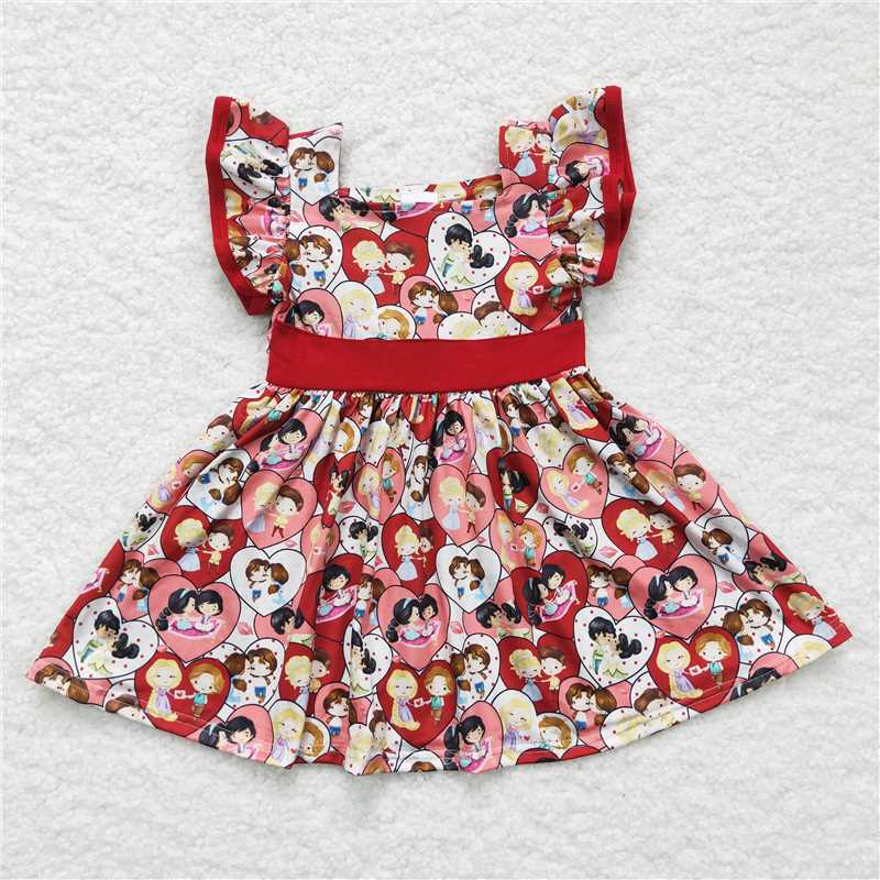 Valentine's Day girls dress Princess Prince skirt