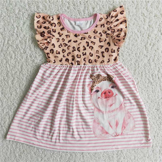 pig girls dress summer skirt