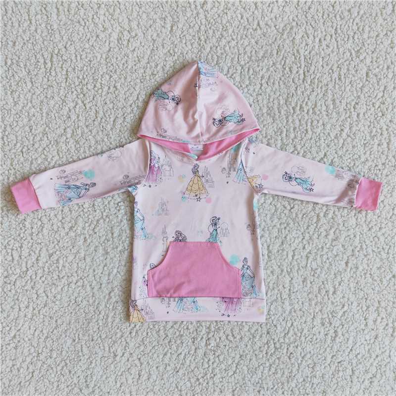 GIRLS PINK long sleeve hoodie top