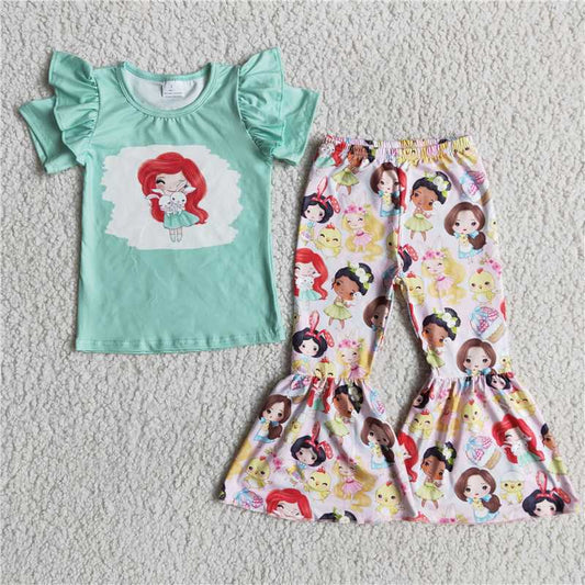 bunny girls sets easter outfits rabbit kids clothes