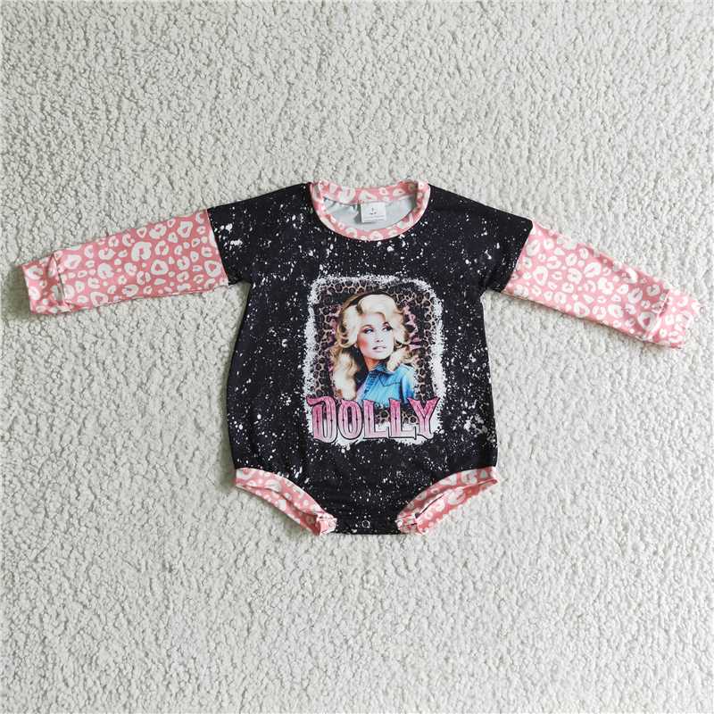 dolly bubble long sleeve baby romper