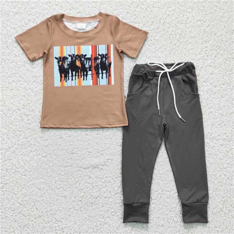 cow boys outfits shirt & pants kids clothes