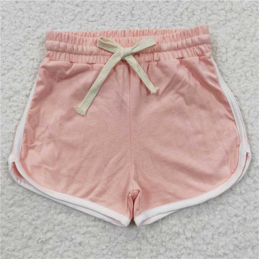 cotton summer peach kids girls Shorts