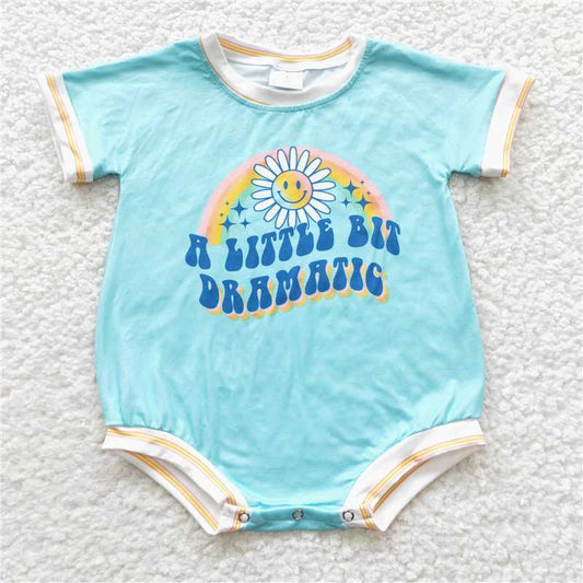 rainbow hippie  baby kids  rompers