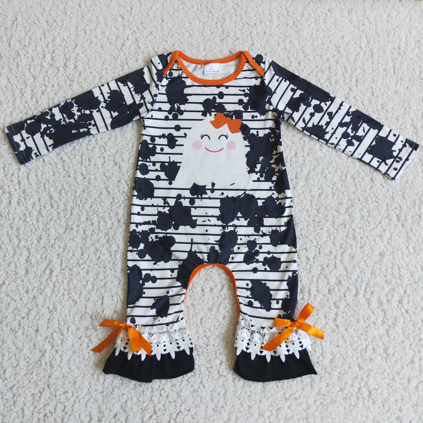 halloween cute baby rompers ghost