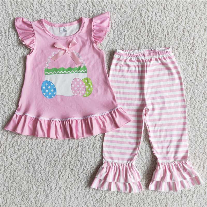 egg girls sets easter outfits kids clothes