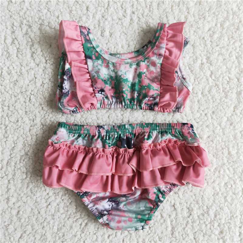 flower girls swimsuit summer bathing suit