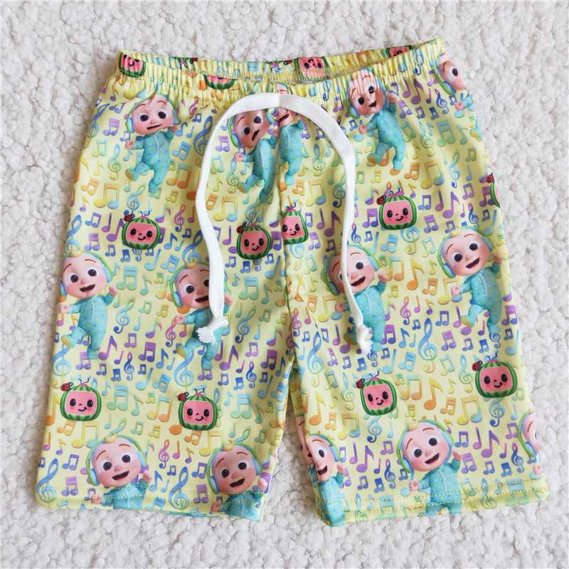 CARTON boys swim trunks match swimsuit