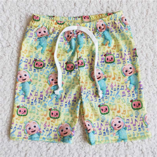 CARTON boys swim trunks match swimsuit