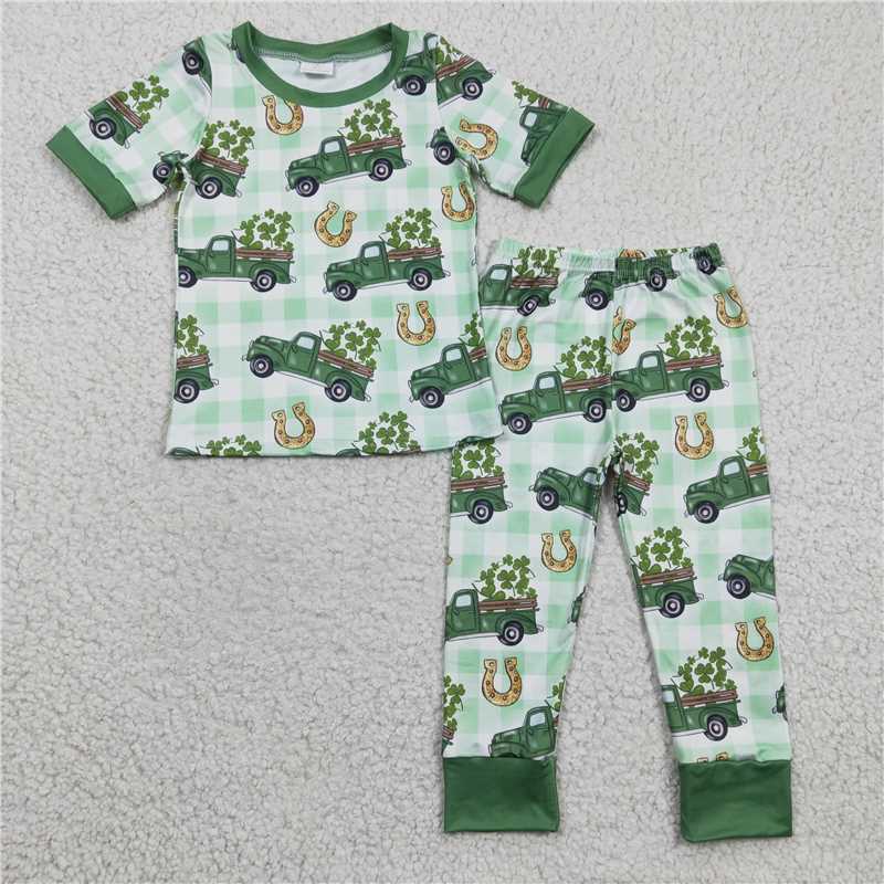 St. Patrick's Day Pajamas boys outfits