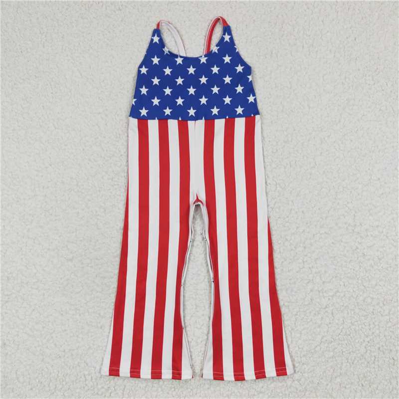 july 4th girls jumpsuits kids romper