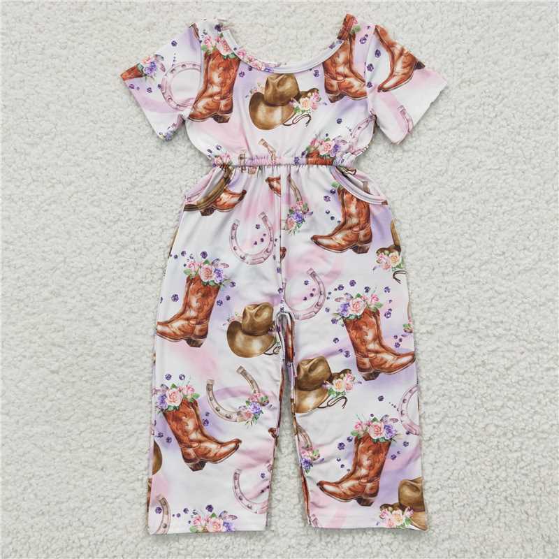 west boots girls jumpsuits kids romper