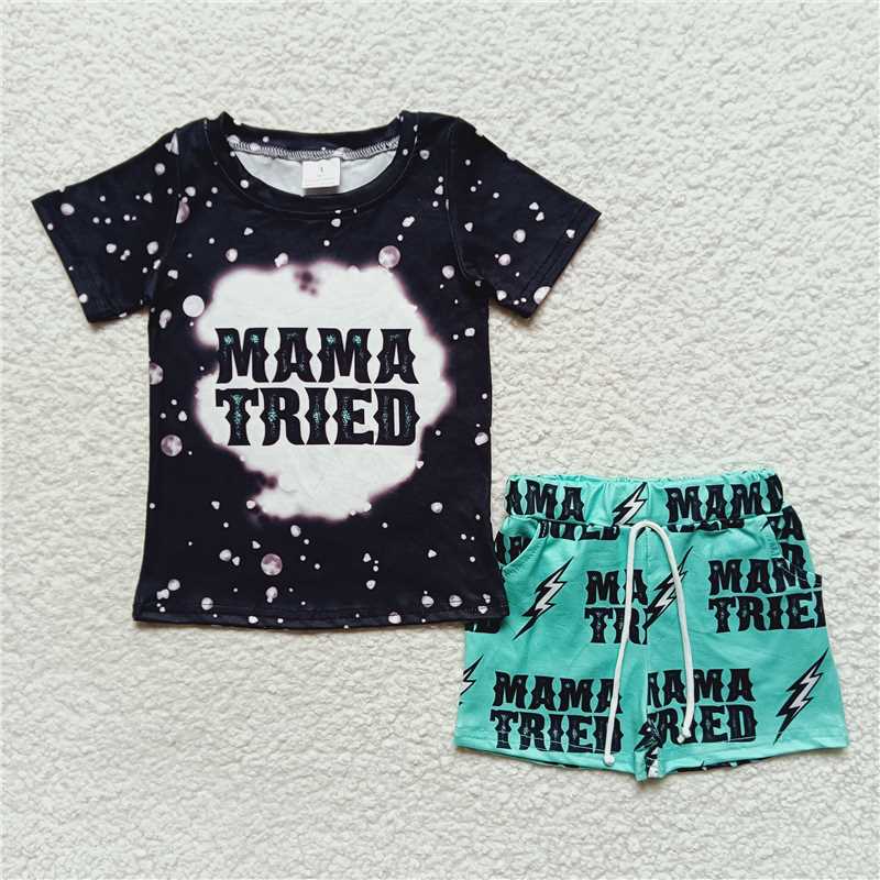 mama tired boys summer sets