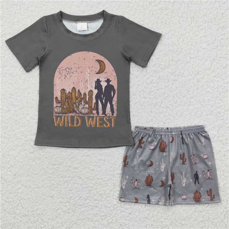 wild west  boys summer sets