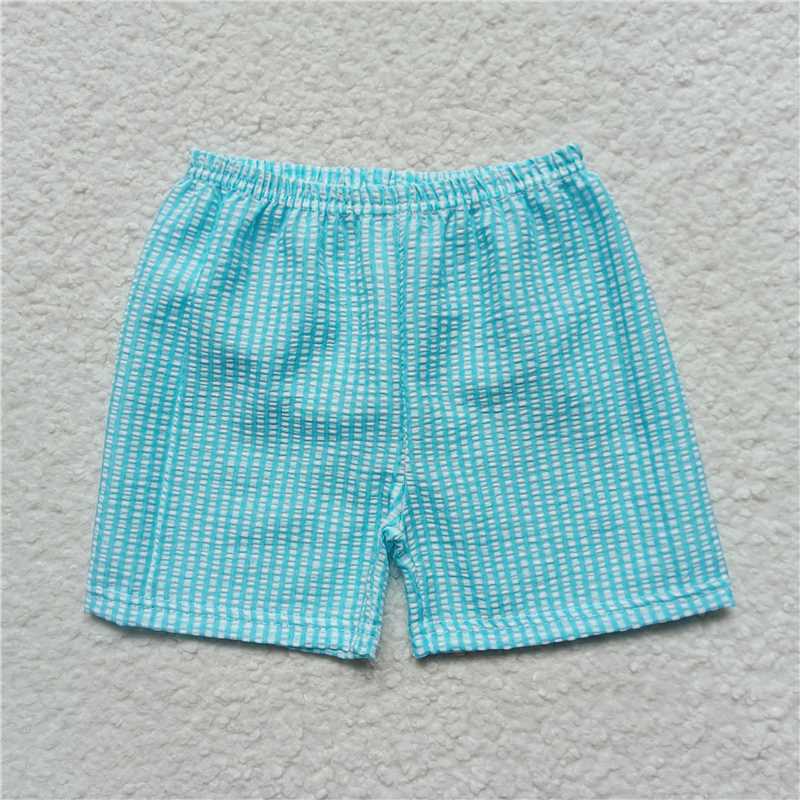 seersucker boys shorts summer kids clothes