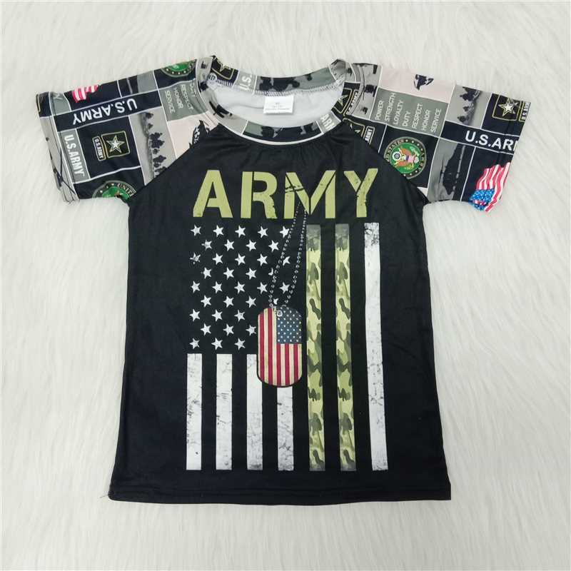 army boy short sleeve shirt