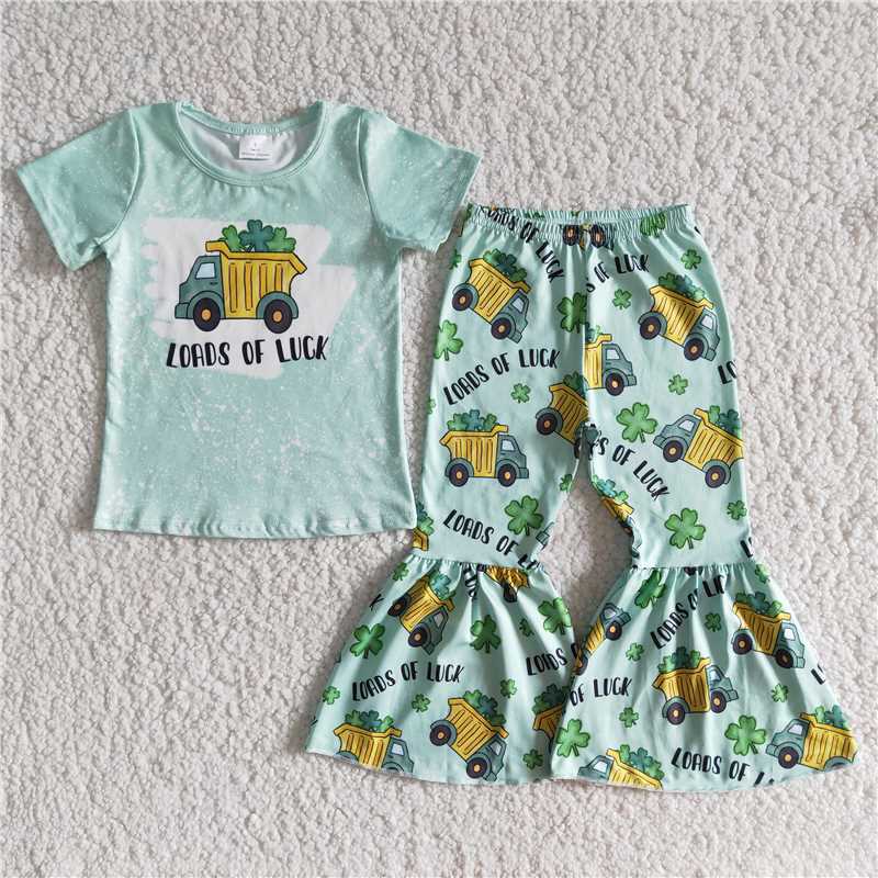 St. Patrick's Day clothes girl outfits kids clothing