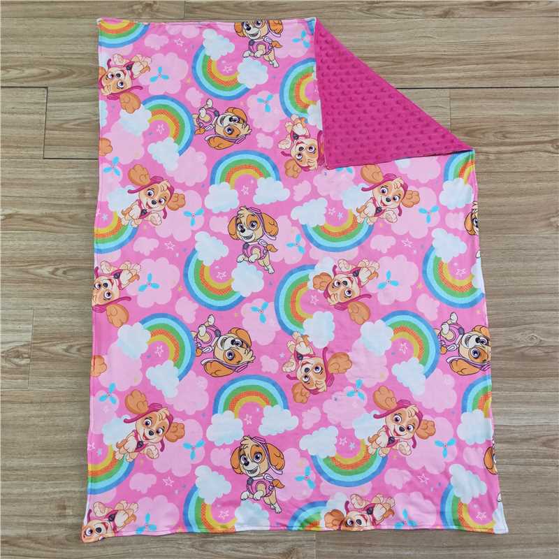 kids carton dogs blankets size 29X43 inches