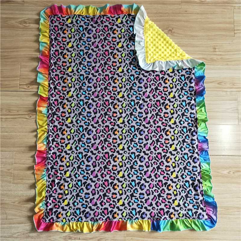 leopard kids blankets size 29X43 inches