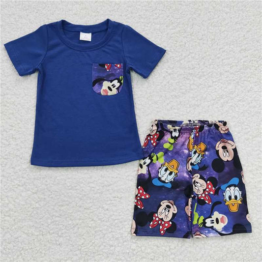 cartoon mouse boys summer sets