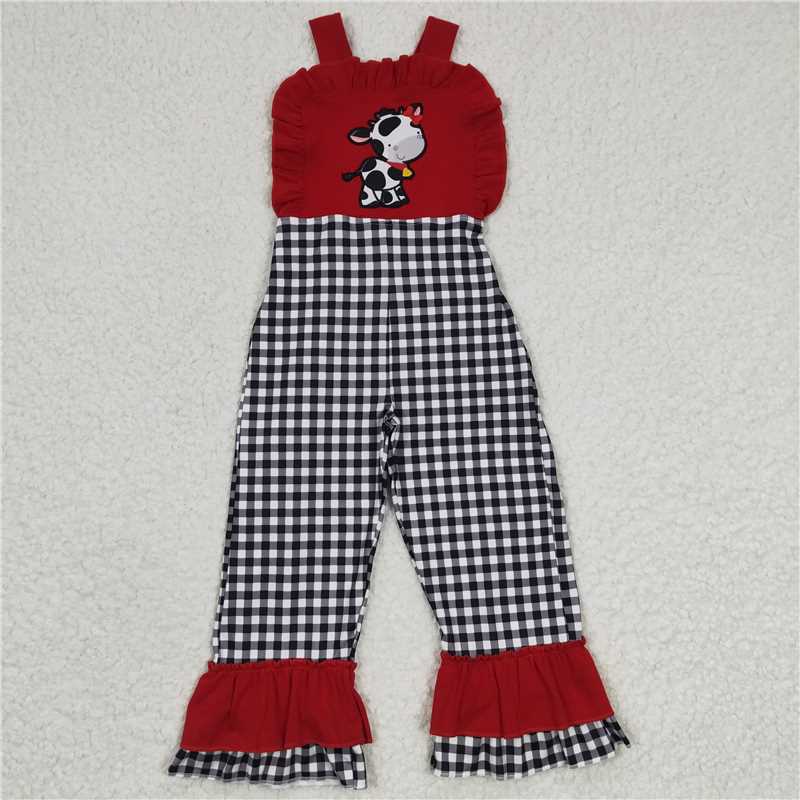 COW girls overall kids jumpsuit