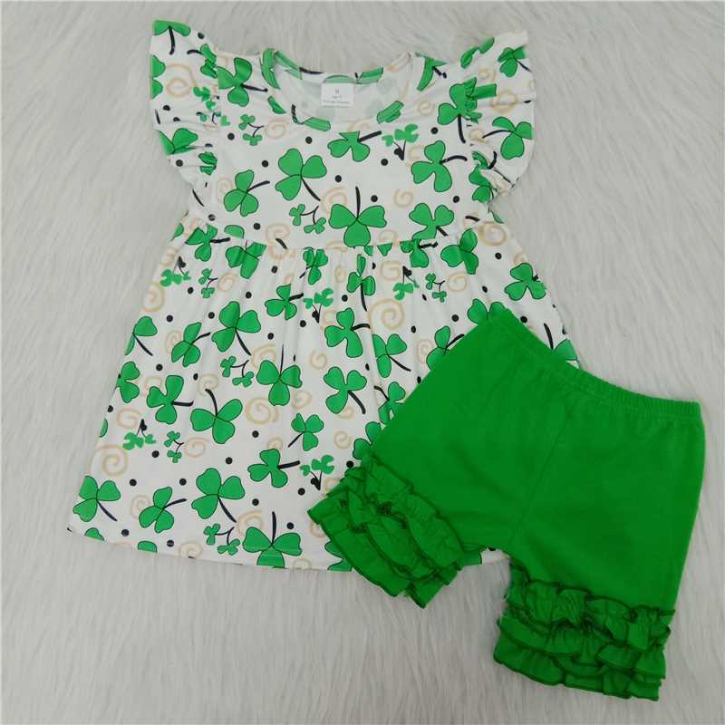 st patrick sets girl suit kids clothes