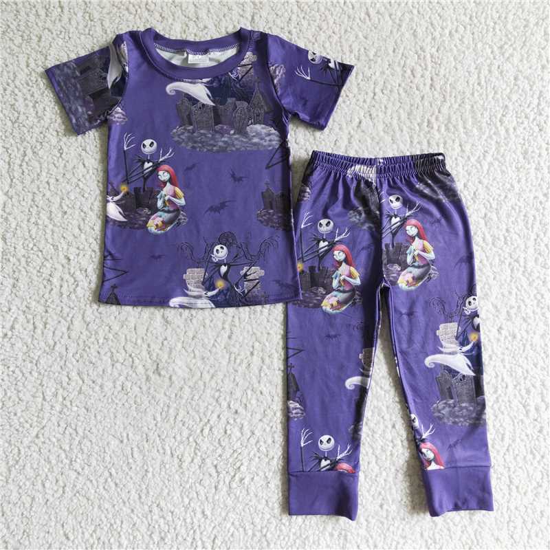 halloween The Nightmare Before Christmas pajamas boys outfits