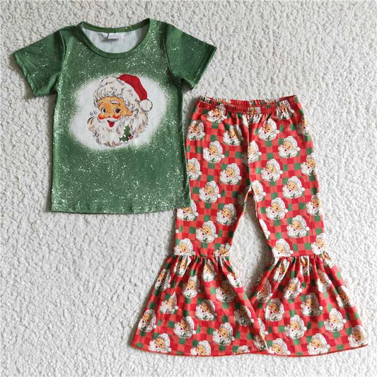 Christmas girls outfits 2 pieces fall winter sets kids clothes