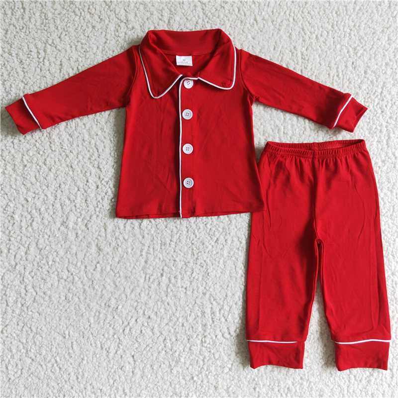 Christmas pajamas suit cotton girl match boy silbing sleep outfits kids clothes