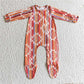 4.16Zip Jumpsuit with Feet Long Sleeve romper
